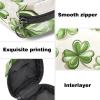 St. Patrick’s Four-Leaf Clover Period Pouch for Women and Girls view 3