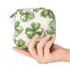 St. Patrick’s Four-Leaf Clover Period Pouch for Women and Girls view 4