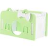 BESPORTBLE PVC Hamster Hideout with Bridge, Light Green view 1