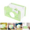 BESPORTBLE PVC Hamster Hideout with Bridge, Light Green view 2