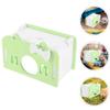 BESPORTBLE PVC Hamster Hideout with Bridge, Light Green view 4