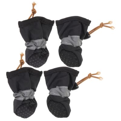 BESPORTBLE 4-Pack Dog Rubber Shoes