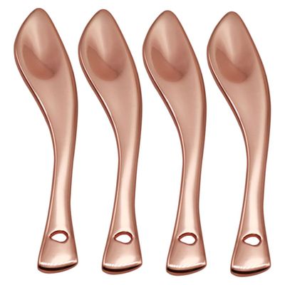 Beavorty 4-Piece Eye Cream Spatula and Makeup Applicator Set
