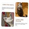 BUGUUYO Cat Scratching Board with Durable Paper and Sofa Protection view 3
