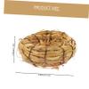 Kisangel 5-Piece Natural Grass Bird Nest view 2