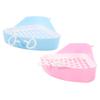 Yardwe 2-Pack Small Plastic Pet Toilets for Small Animals view 1