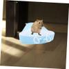Yardwe 2-Pack Small Plastic Pet Toilets for Small Animals view 4