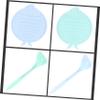 Supvox Silicone Can Lid Set with Cat Food Spoon, BPA-Free, Dishwasher-Safe view 3
