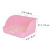 Yardwe Plastic Rabbit Litter Box, Leakproof Training Toilet view 2