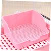Yardwe Plastic Rabbit Litter Box, Leakproof Training Toilet view 3