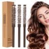 Quiff Roller Round Brush, Hair Styling Comb for Blow-Drying view 1