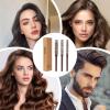 Quiff Roller Round Brush, Hair Styling Comb for Blow-Drying view 4