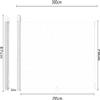 Aufun Retractable Baby and Pet Safety Gate, 0–300 cm, White view 2