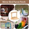 Lunaobrik Bird Mirror Perch view 4