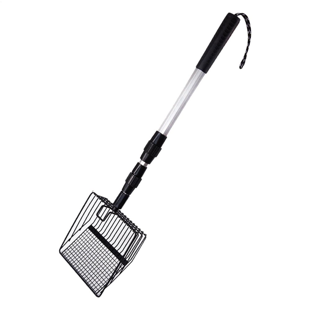 Cat Litter Scooper with Retractable Long Handle