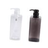 600 ml Black Plastic Pump Bottles, Refillable Containers, 2-Pack view 2