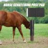 Dgayaeic Cow Scratching Post | Horse Scratching Pad and Grooming Brush view 3