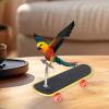 Generic Bird Toy, Training Props | Puzzle Stand Perch Training Skateboard view 3