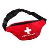Red First Aid Waist Bag with Belt, Nylon, Water-Resistant view 1