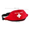 Red First Aid Waist Bag with Belt, Nylon, Water-Resistant view 2