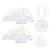 CORHAD 2-Pack Acrylic Aquarium Divider Clips view 4
