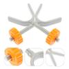 MOLUCKFU Iron Y-Shaped Bolt Connectors, 2-Pack, for Stair and Pet Gates view 2