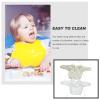 JOINPAYA 2-Piece Long-Sleeve Bibs for Eating and Painting, Full-Coverage Toddler Bibs with Crumb Pocket view 4