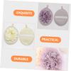 4-Piece PE Mesh Bath Sponge Set view 3