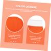 Viscose Bath Gloves, 4-Pack, Orange, for Legs and Arms view 4