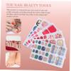 minkissy 30-Sheet Fungel Nail Art Stickers, Self-Adhesive Designs for Creative Nail Art view 2