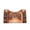 Printed Bookshelf Design Long Tissue Box Cover view 2
