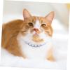 BESPORTBLE Elegant Pearl Necklace for Dogs and Pets view 4