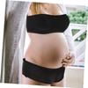 Elastic Mesh Underwear for Pregnant Women, 1 Set, Chinlon, Black view 3