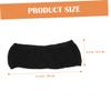 Elastic Mesh Underwear for Pregnant Women, 1 Set, Chinlon, Black view 4