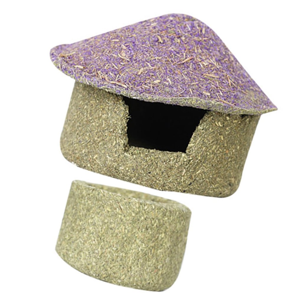 BESPORTBLE Hideout Hut for Guinea Pigs and Hamsters with Chew Toy