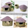 BESPORTBLE Hideout Hut for Guinea Pigs and Hamsters with Chew Toy view 4