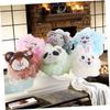 Cartoon Flat Shower Ball Plush Nylon Mesh Pouf view 2