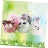 Cartoon Flat Shower Ball Plush Nylon Mesh Pouf view 4