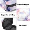 Marble-Texture Period Pad Storage Pouch with Zipper view 3