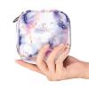 Marble-Texture Period Pad Storage Pouch with Zipper view 4