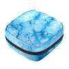 RODAILYCAY Sanitary Storage Bag - Blue Marble Pattern view 1
