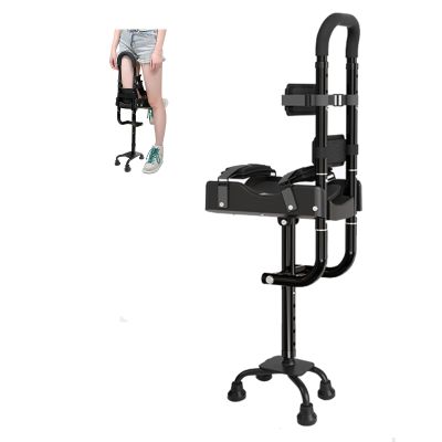 SXTYFBB Hands-Free Crutch, Non-Slip Alternative for Below-Knee, Non-Weight-Bearing Injuries