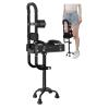 SXTYFBB Hands-Free Crutch, Height-Adjustable Knee Crutch for Below-Knee Use view 1