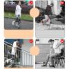 SXTYFBB Hands-Free Crutch, Height-Adjustable Knee Crutch for Below-Knee Use view 4