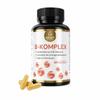 Vitamin B Complex with 8 Essential B Vitamins - High-Dose, Vegan, Additive-Free - 180 Capsules view 1