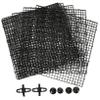 Yardwe PVC Aquarium Divider Plate, Black, 1 Set view 1