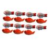 Supvox 15-Piece Mini Fish Ornament Set view 1