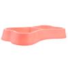 Bone-Shaped Double Bowl for Cats, Red, Plastic view 1