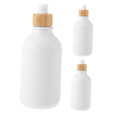 IWOWHERO 500 mL Refillable Shampoo Dispenser Bottles, 3-Piece Set