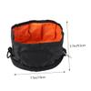 Foldable Dog Bowl for Travel, Waterproof, with Zipper, Polyester view 2